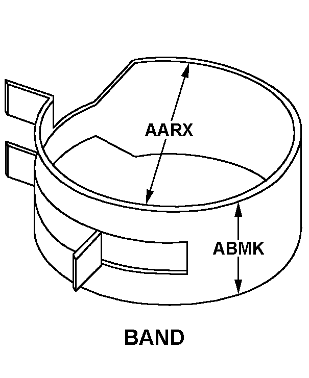 BAND style nsn 4730-00-198-6289