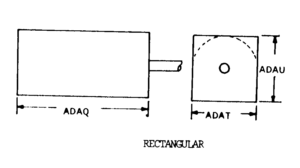 RECTANGULAR style nsn 5905-01-361-2628