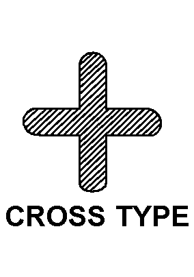 CROSS TYPE style nsn 4320-00-258-7797