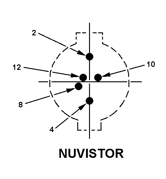 NUVISTOR style nsn 5935-01-022-5084