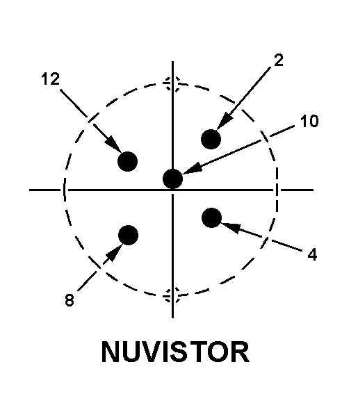 NUVISTOR style nsn 5935-01-022-5084