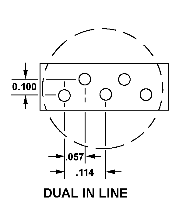 DUAL IN LINE style nsn 5935-00-070-7760