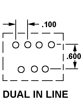 DUAL IN LINE style nsn 5935-01-279-3822