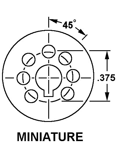 MINIATURE style nsn 5935-00-703-1980