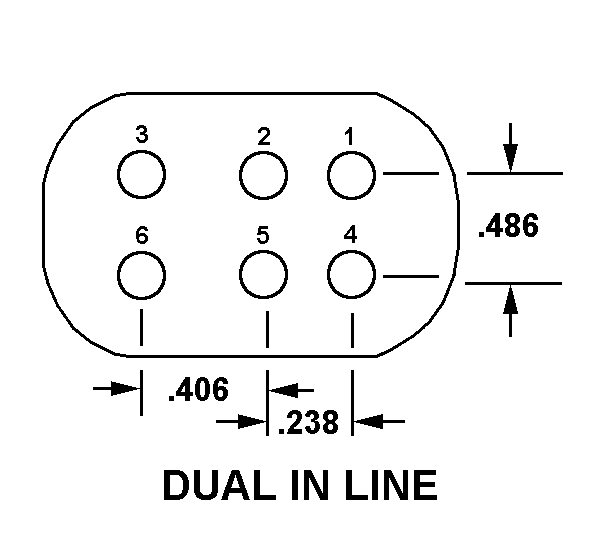 DUAL IN LINE style nsn 5935-00-015-0963