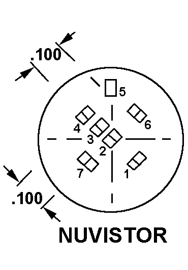 NUVISTOR style nsn 5935-00-782-8388