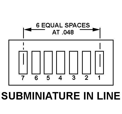 SUBMINATURE IN LINE style nsn 5935-00-755-3231