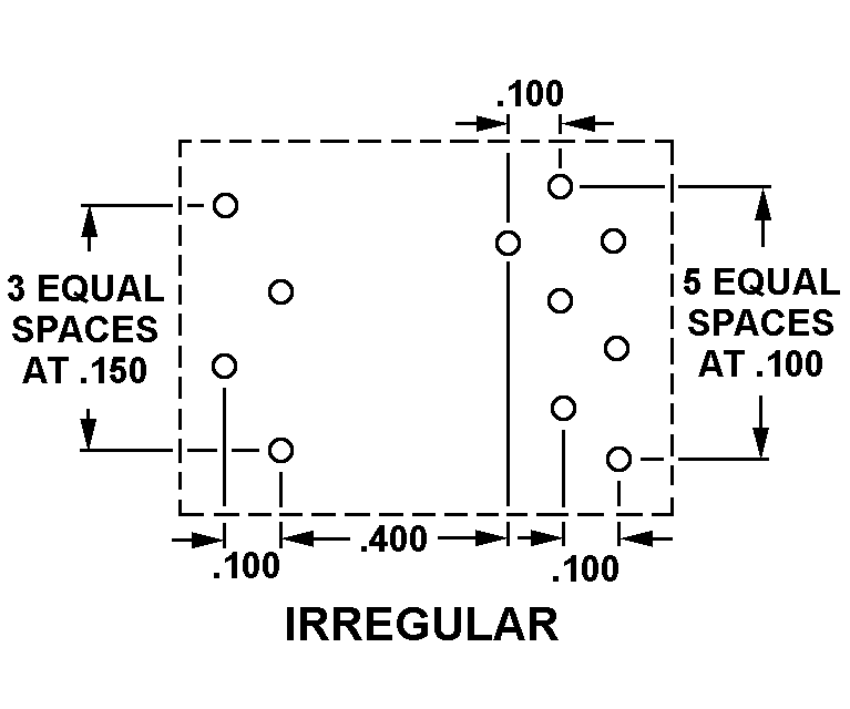 IRREGULAR style nsn 5935-01-115-1961