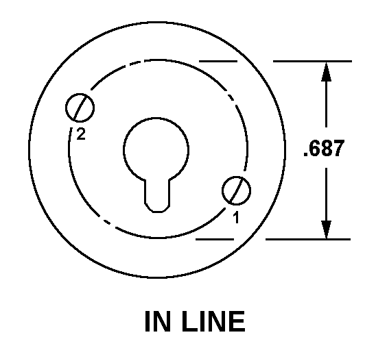 IN LINE style nsn 5935-01-032-4421