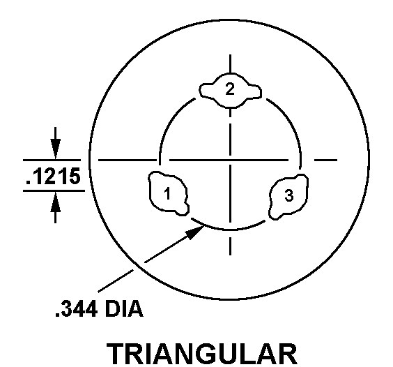 TRIANGULAR style nsn 5935-00-918-9395