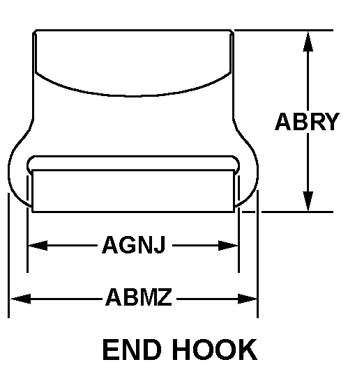 END HOOK style nsn 5340-01-211-6287