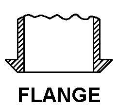 FLANGE style nsn 5340-00-104-7981