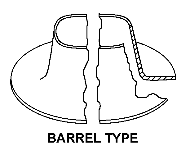 BARREL TYPE style nsn 5340-00-151-9801