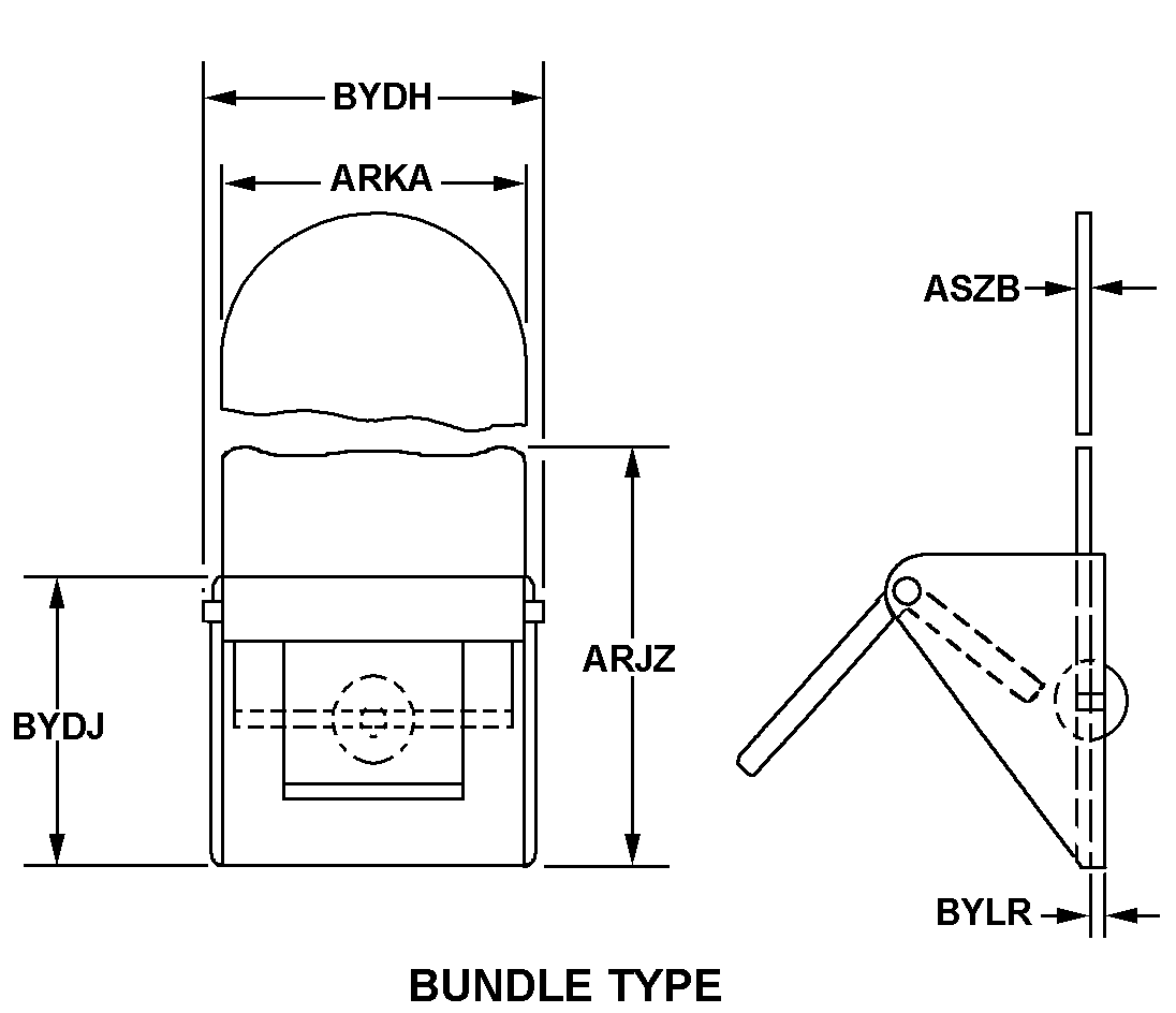 BUNDLE TYPE style nsn 5340-01-523-5182