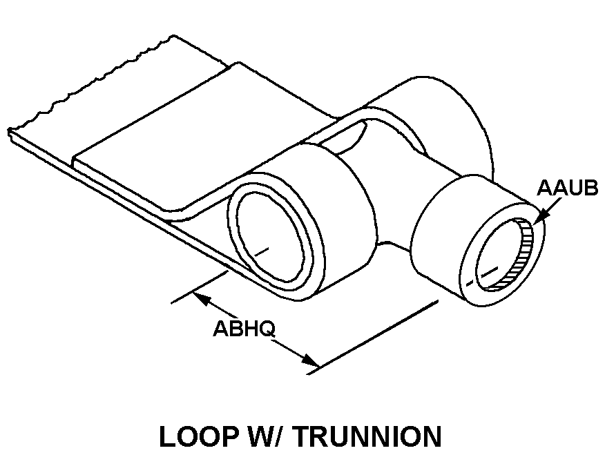LOOP WITH TRUNNION style nsn 5340-00-794-8348