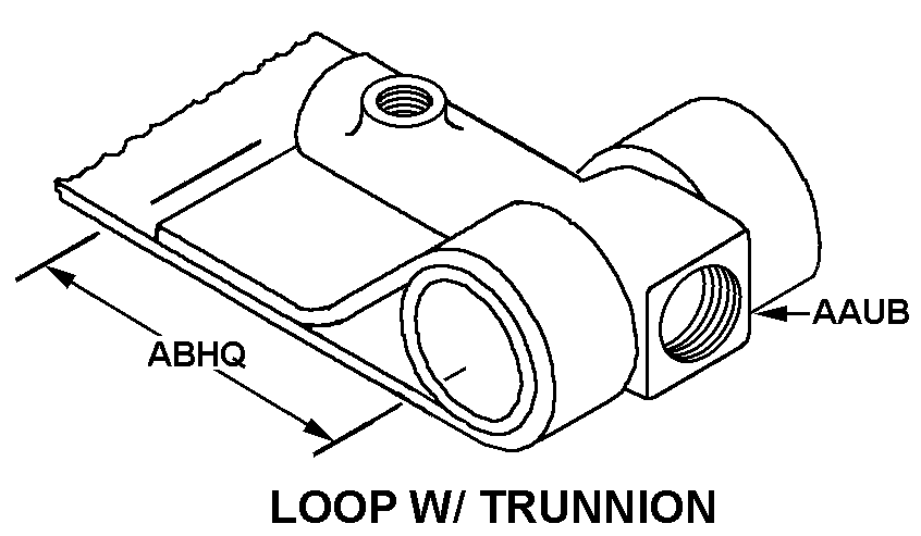 LOOP WITH TRUNNION style nsn 5340-01-246-5435