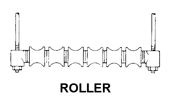 ROLLER style nsn 5340-01-613-7904