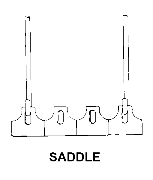 SADDLE style nsn 5340-01-055-2789