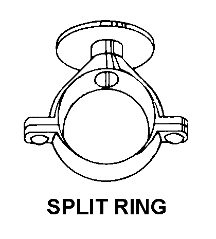 SPLIT RING style nsn 5340-01-253-6050
