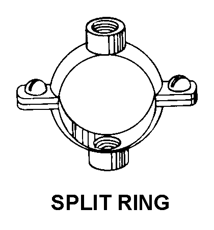 SPLIT RING style nsn 5340-00-527-0927