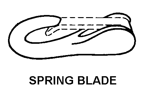SPRING BLADE style nsn 5340-01-613-0072