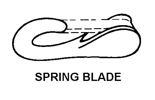 SPRING BLADE style nsn 5340-01-457-6993