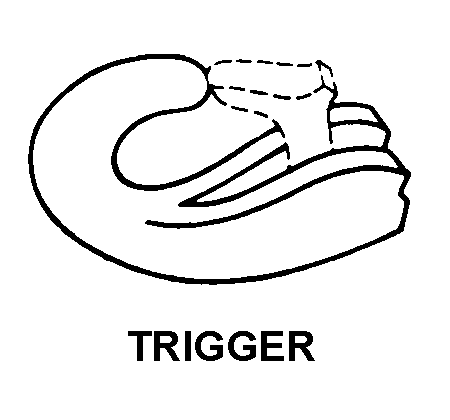 TRIGGER style nsn 5340-01-124-3379