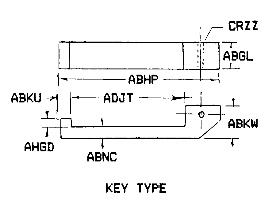 KEY TYPE style nsn 5340-01-435-9531