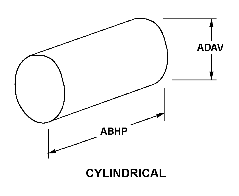 CYLINDRICAL style nsn 5935-00-695-4264