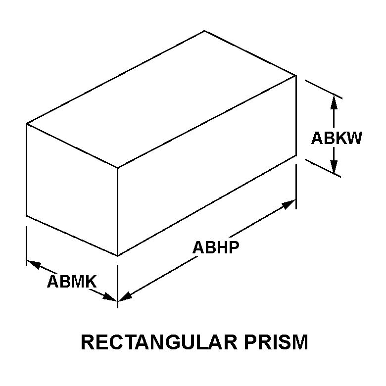 RECTANGULAR PRISM style nsn 5935-01-539-0542
