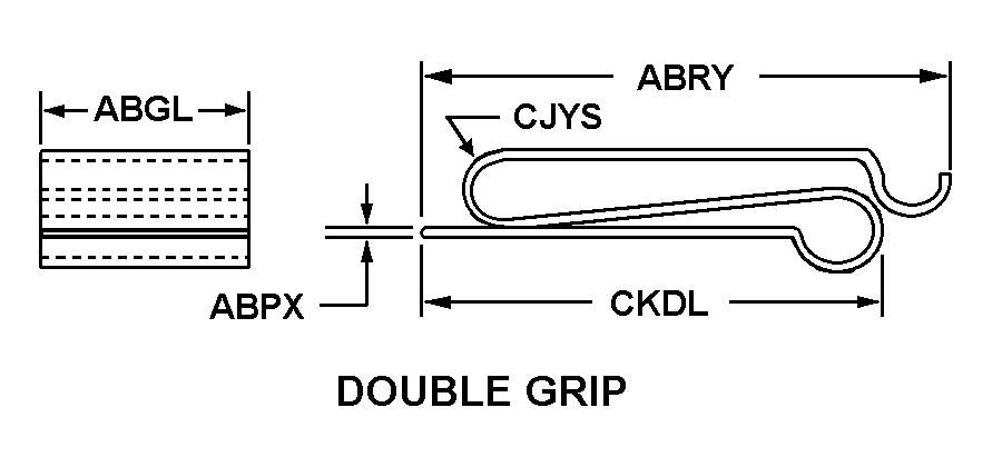DOUBLE GRIP style nsn 5340-01-482-8937