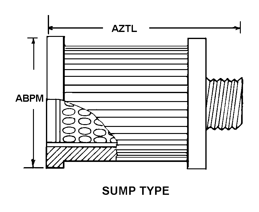 SUMP TYPE style nsn 1650-00-998-8689