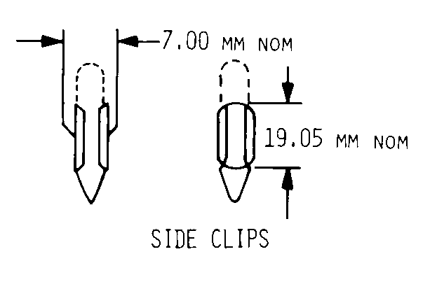 SIDE CLIPS style nsn 6210-01-615-2044