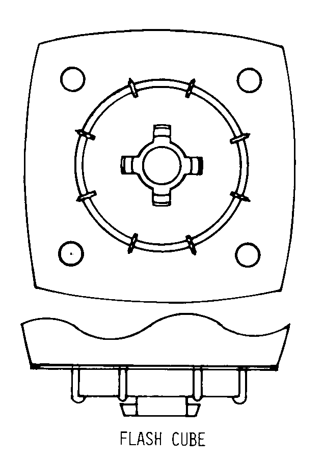 FLASH CUBE style nsn 6750-00-484-8224