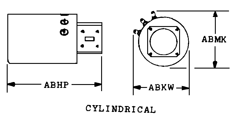 CYLINDRICAL style nsn 5985-00-063-2726