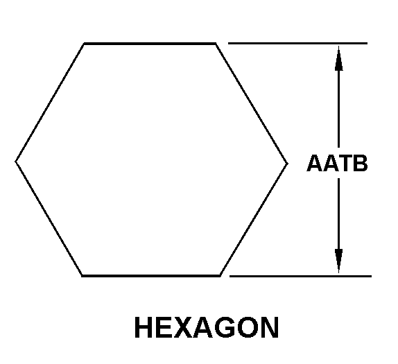 HEXAGON style nsn 5355-00-066-8702