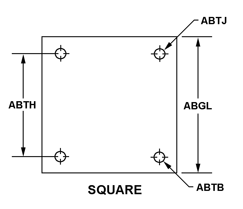 SQUARE style nsn 5355-00-283-3078