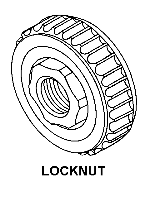 LOCKNUT style nsn 5355-01-320-4755