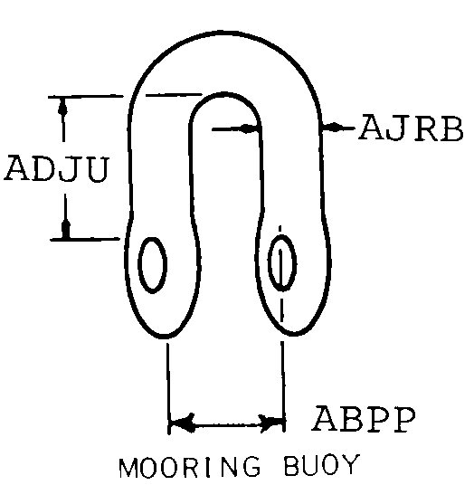 MOORING BUOY style nsn 4030-01-595-9580