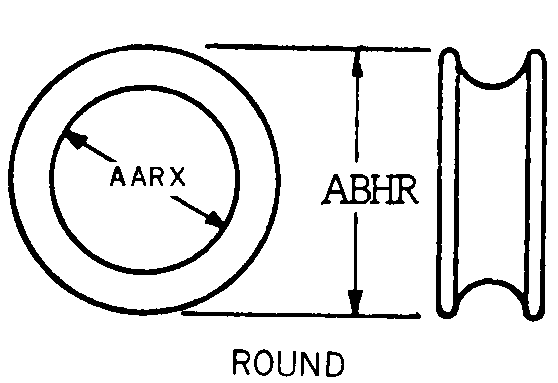 ROUND style nsn 4030-01-141-7514