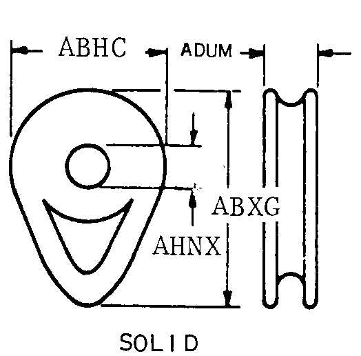 SOLID style nsn 4030-00-320-1853