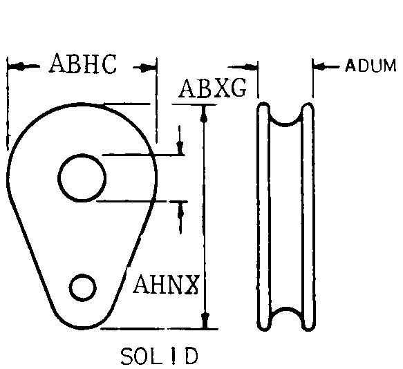 SOLID style nsn 4030-00-320-1853