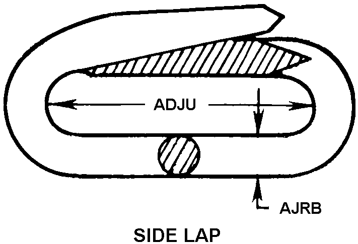 SIDE LAP style nsn 4010-00-722-9588