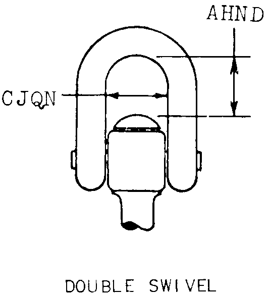 DOUBLE SWIVEL style nsn 4030-00-879-3931