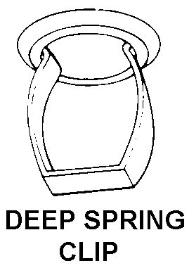 DEEP SPRING CLIP style nsn 5340-01-121-2029