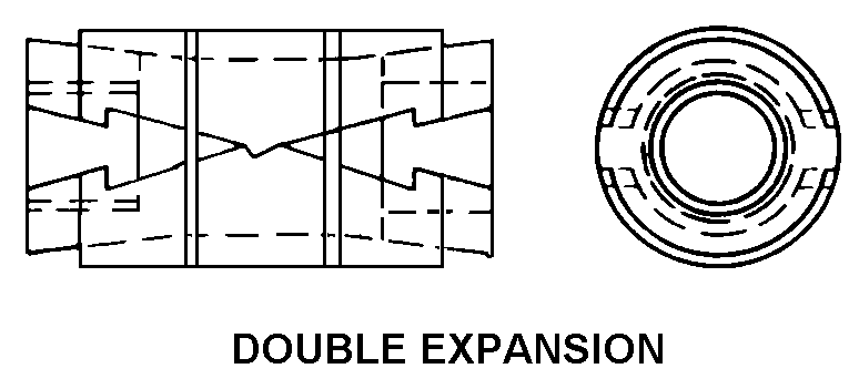 DOUBLE EXPANSION style nsn 5340-00-281-1455