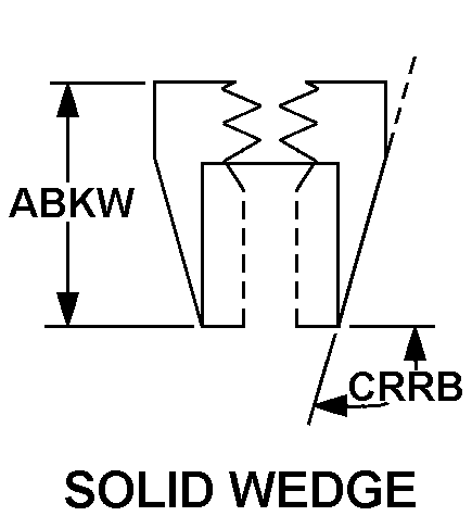 SOLID WEDGE style nsn 4820-01-181-0329
