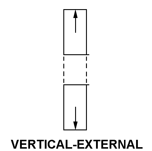 VERTICAL-EXTERNAL style nsn 5330-01-418-2313