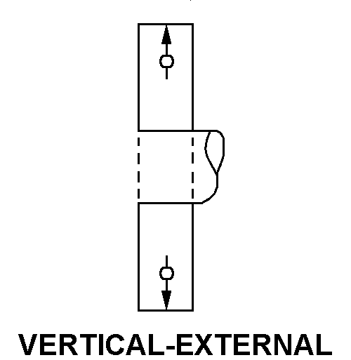 VERTICAL-EXTERNAL style nsn 5330-01-169-2461