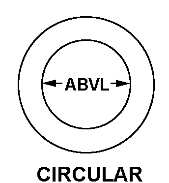 CIRCULAR style nsn 5999-01-292-8122